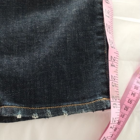 FRAME Le Garcon Crop Boyfriend Jeans Covant 32 - Picture 9 of 15